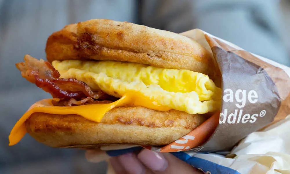 McDonald's Breakfast menu